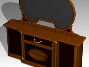 stolik nocny Model 3D