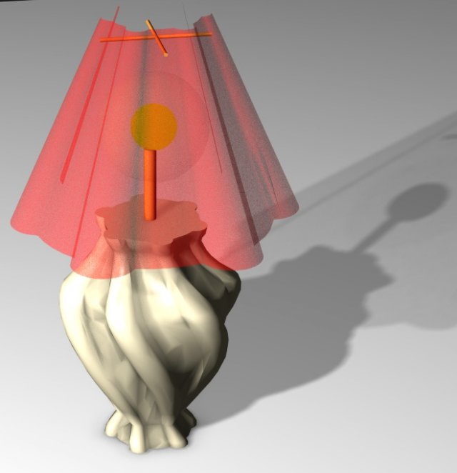 lamp 3D Model .c4d .max .obj .3ds .fbx .stl .blend 