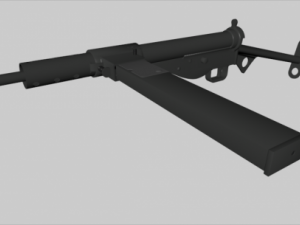 sten mkii 3D Model