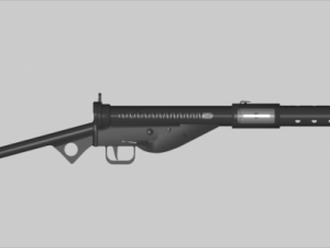 sten mkii 3D Model