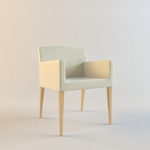 cloe chair andrews world 3D Model .c4d .max .obj .3ds .fbx .stl .blend