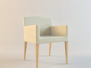 cloe chair andrews world 3D Model