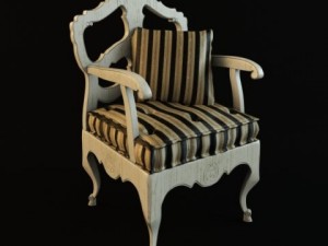 katharine chair 3D Model