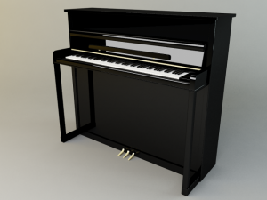 piano 3D-Modell