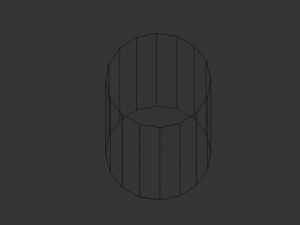 low poly barrel 3D Model