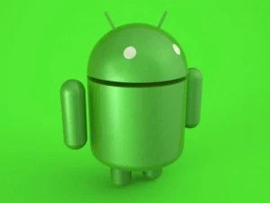 アンドロイドのロゴロボット 3Dモデル