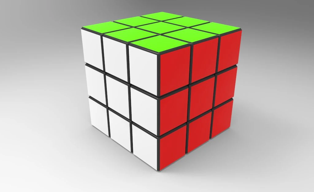 rubiks cube magic 3D Model .c4d .max .obj .3ds .fbx .stl .blend