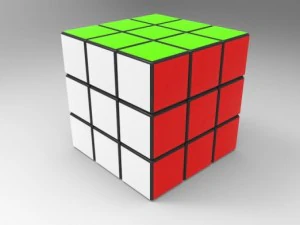 magia do cubo de rubiks Modelo 3D