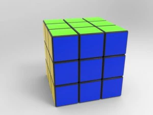 rubiks cube magic 3D Model