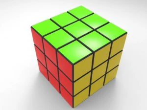rubiks cube magic 3D Model