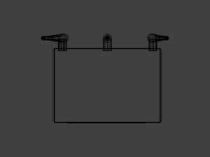 tplink tlwr1034nd router 3d low poly model 3D Model