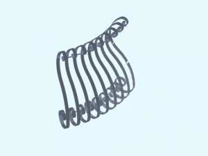 간단한 연철 3D 모델