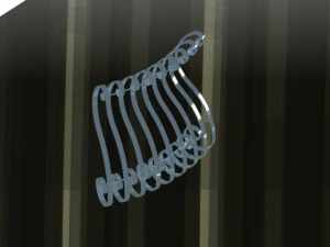 간단한 연철 3D 모델