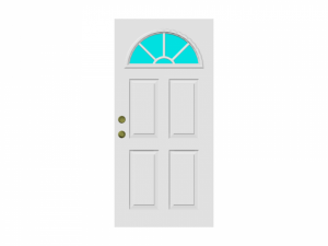 white door 3D Model