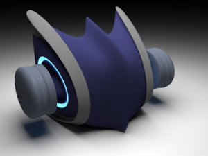 gasmask scifi Modelo 3D