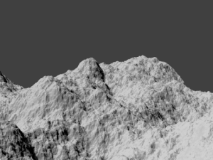 mountains 3D-Modell