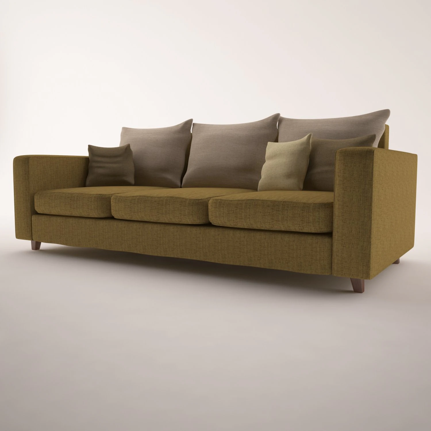 home sofa 3D Model .c4d .max .obj .3ds .fbx .stl .blend