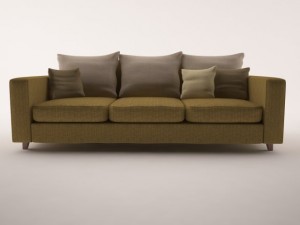 home sofa 3D Model