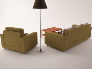 furniture set 3D Модель