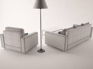furniture set 3D Модель