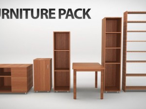 furniture pack 3D मॉडल