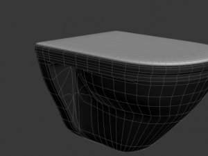 toilet seat 3D Model