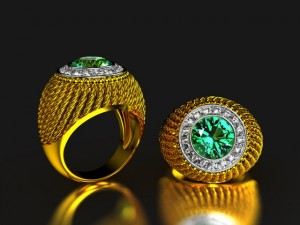 the rope ring Modèle 3D
