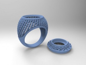 the rope ring 3D Модель