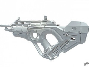futuristic rifle 3D Модель