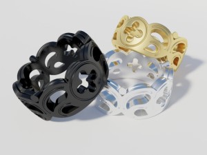 trinity ring 3D Принт Модель