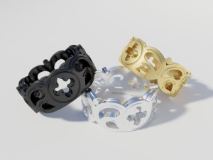 trinity ring 3D Принт Модель