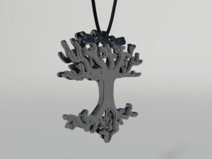 lingalad tree pendant Modelo de Impressão 3D
