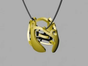 girotondo pendant 3D Print Model
