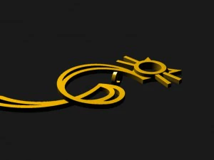 ciondolo gatto gp Modello di stampa 3D