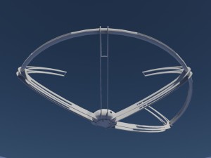 claw propeller guard for drone phantom 2-3 dji 3D 프린트 모델