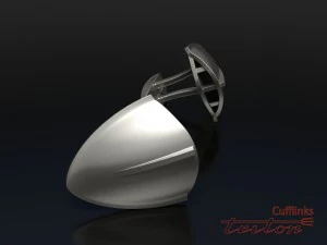 triton cufflinks 3D Print Model