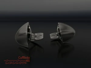 triton cufflinks 3D Print Model