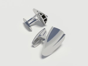 triton cufflinks Modelo de impresión 3D