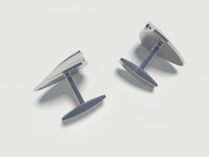 triton cufflinks Modelo de impresión 3D