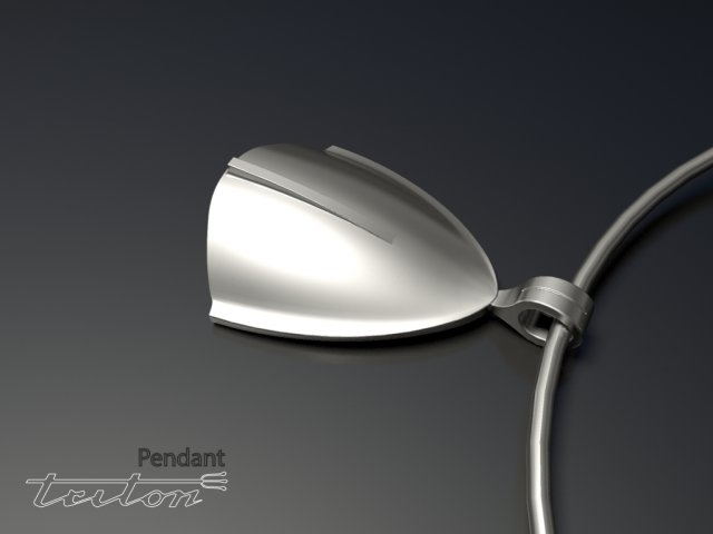 triton pendant 3D printmodel .c4d .max .obj .3ds .fbx .stl .blend