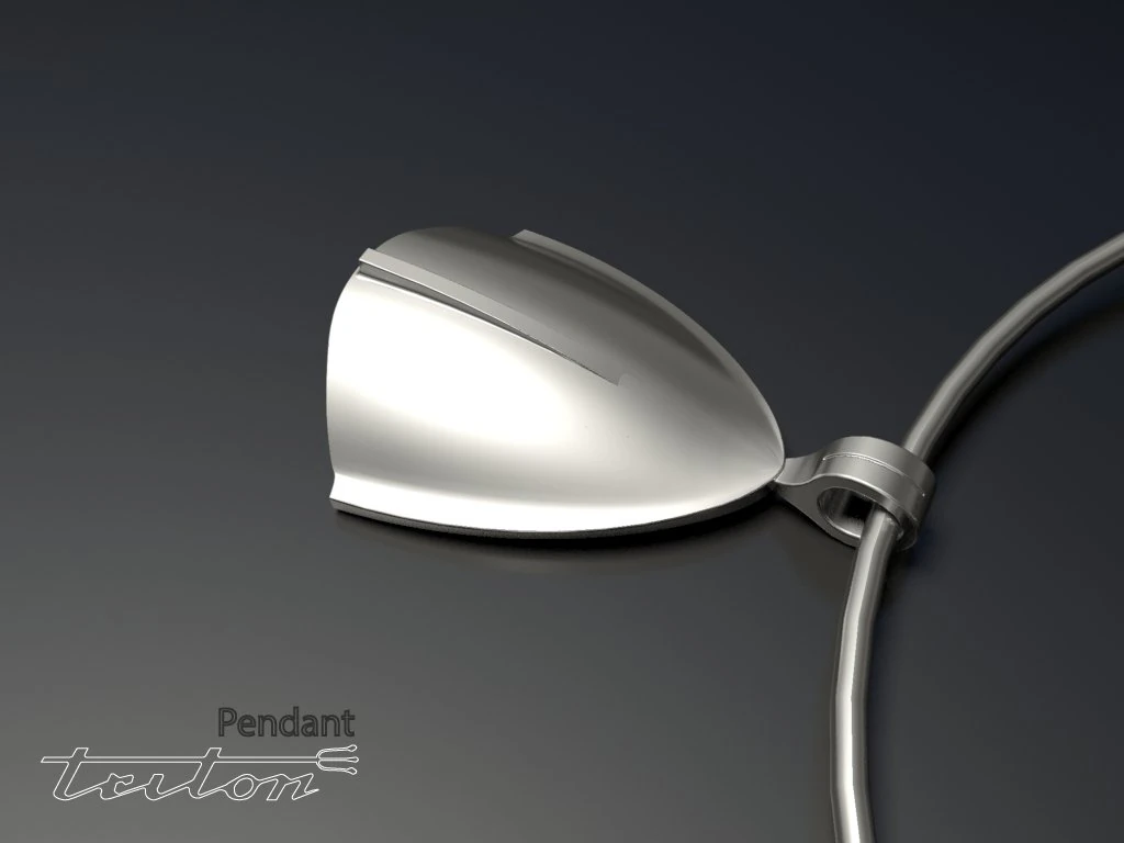 triton pendant 3D Print Model .c4d .max .obj .3ds .fbx .stl .blend 