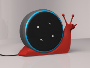 snail - alexa support 3D 프린트 모델
