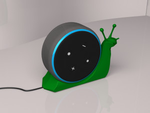 snail - alexa support 3D 프린트 모델
