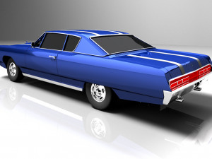 Plymouth sport fury 67 Modelo de Impressão 3D