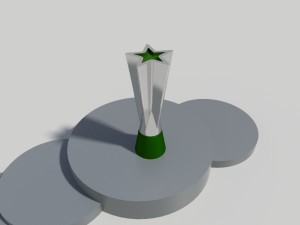 miniature scale 1-32 of heineken trophy f1 3D-printmodel