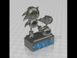 Sonic Formula 1 Trophy 1993 Modelo de Impressão 3D