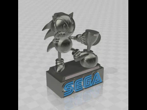 Sonic Formula 1 Trophy 1993 3D Print Model