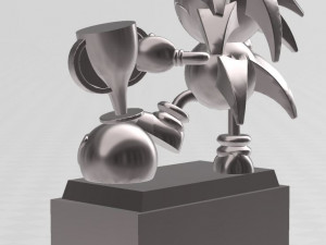 Sonic Formula 1 Trophy 1993 Modelo de Impressão 3D