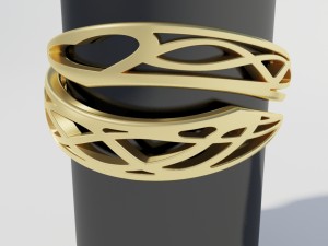embrace of love - ring 3D-printmodel