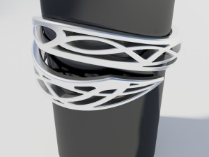 embrace of love - ring 3D-printmodel
